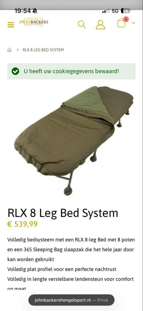 ≥ Trakker RLX Leg Bed System Nieuw! — Fitnessmaterialen