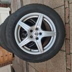 Velgen met winterbanden 225 60 17, Ophalen, Gebruikt, 17 inch, Winterbanden