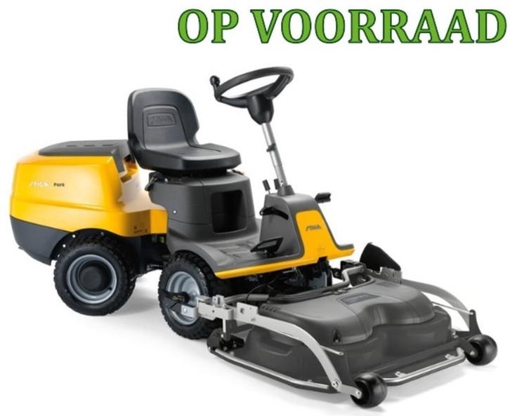 Najaarsactie! Stiga 300 R 95cm frontmaaier., Tuin en Terras, Zitmaaiers, Nieuw, 90 tot 120 cm, Elektrische starter, Mulchfunctie