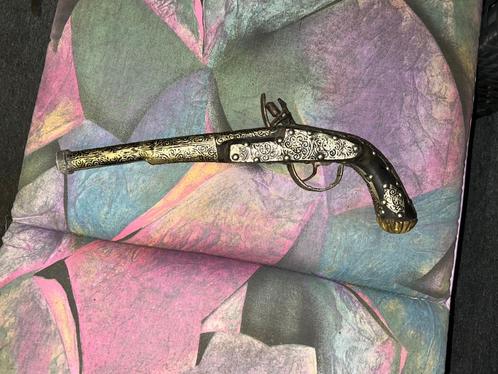 Antiek (1750-1795) Ottomaanse flintlock pistool, Verzamelen, Militaria | Algemeen, Overige soorten, Overige typen, Azië, Ophalen of Verzenden