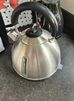 Elektrische Waterkoker Prima Donna - RVS, Witgoed en Apparatuur, 1 tot 2 liter, Ophalen of Verzenden, Zo goed als nieuw, Draadloos