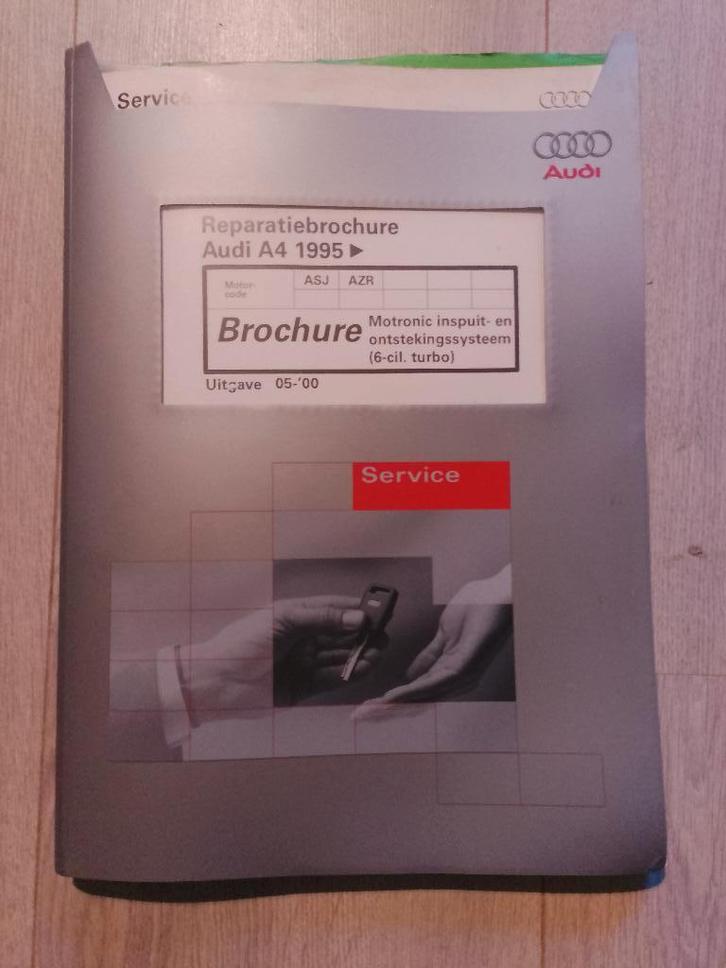 Werkplaatsboek Audi RS4 Biturbo Motronic inspuiting  ASJ AZR, Boeken, Auto's | Boeken, Gelezen, Audi, Ophalen of Verzenden