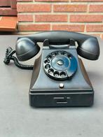 Vintage PTT Telefoon Bakeliet zwart, Telecommunicatie, Vaste telefoons | Niet Draadloos, Ophalen, Gebruikt, Bakeliet