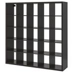 Ikea Kallax kast, een zwarte en witte, Huis en Inrichting, Kasten | Boekenkasten, 150 tot 200 cm, 25 tot 50 cm, 150 tot 200 cm