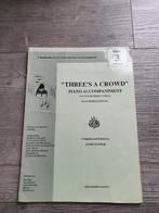 Bladmuziek Three's A Crowd James Power (Book 3), Muziek en Instrumenten, Bladmuziek, Ophalen of Verzenden, Gebruikt, Artiest of Componist