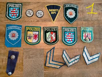 Sheriff Politie Country vintage logo patches kledingembleem beschikbaar voor biedingen