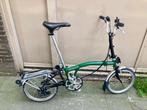 Moderne Brompton M6R 6-versnellingen, met beurt en garantie, Ophalen, Brompton, 16 tot 18 inch, Versnellingen