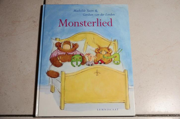 Monsterlied / Mathilde Stein  , Boeken, Kinderboeken | Kleuters, Zo goed als nieuw, Fictie algemeen, Jongen of Meisje, Voorleesboek