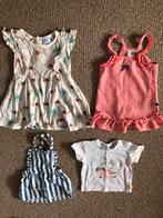 3 zomerjurkjes + shirtje Feetje maat 68 (Babypark), Meisje, Jurkje of Rokje, Ophalen of Verzenden, Zo goed als nieuw