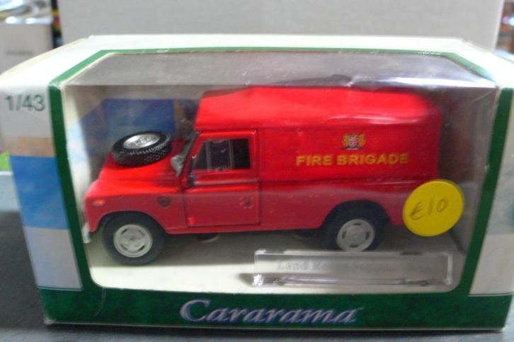 land rover 109 - firebrigade   1/43, Hobby en Vrije tijd, Modelauto's | 1:43, Gebruikt, Auto, Overige merken, Verzenden