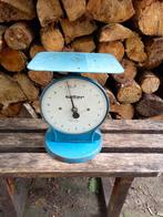 Oude Blauwe Salter weegschaal Model 250, Antiek en Kunst, Ophalen of Verzenden