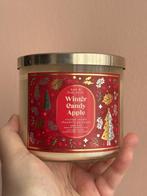 Bath & Bodyworks 3 lonts kaars Winter Candy Apple, Ophalen of Verzenden, Nieuw