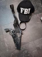 Carnaval FBI Kostuum Set, Ophalen of Verzenden, Gebruikt, Kostuum, Carnaval