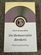 De democratie denken - Pierre Rosanvallon, Verzenden, Zo goed als nieuw