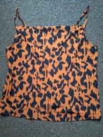 Zwart/ camel bruine top shein mt.1xl zo goed als nieuw, Zwart, Maat 46/48 (XL) of groter, Ophalen of Verzenden, Zo goed als nieuw