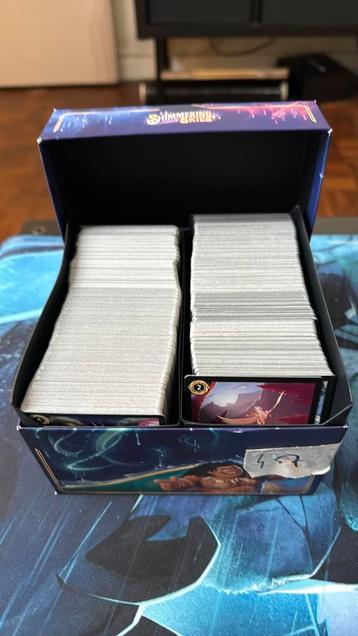 Lorcana trove gevuld met set 4, 5 & 7 common & uncommon beschikbaar voor biedingen