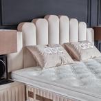 Opbergboxspring Jazzlyn Incl. Matras & Topper Dreambedden, Ophalen of Verzenden, 180 cm, 200 cm, Crème