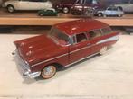 1:18 Chevrolet Bel Air Nomad Road Trough Bruin, Ophalen of Verzenden, Gebruikt, Auto, Overige merken