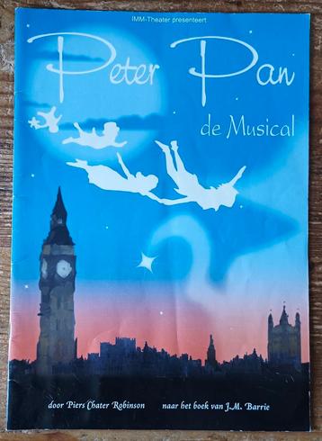 Peter Pan de musical programma boek beschikbaar voor biedingen