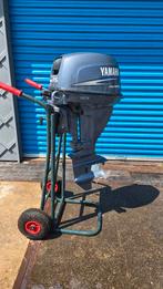 Yamaha 15 PK 4-takt – Kortstaart met Afstandbediening, Watersport en Boten, Buiten- en Binnenboordmotoren, 10 tot 30 pk, Met afstandsbediening