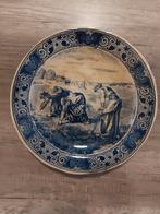 Delftsblauwe bord, Ophalen