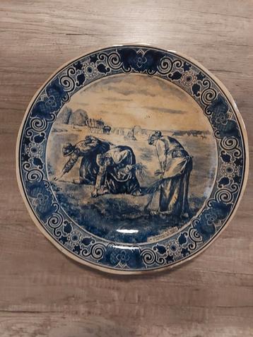 Delftsblauwe bord beschikbaar voor biedingen