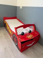 Cars autobed met licht en opbergbak. Inclusief matras, 70 tot 85 cm, Ophalen of Verzenden, Zo goed als nieuw, Matras