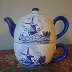 Theepotje met kopje Delfts Blue, Blauw, Overige typen, Ophalen of Verzenden, Zo goed als nieuw