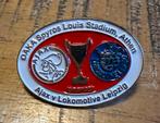 Voetbal pin Ajax-leipzig europa cup 1987, Verzamelen, Ophalen of Verzenden, Nieuw, Sport