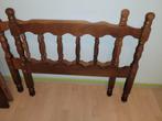 Houten Eenpersoonsbed maat 80x190, Ophalen, Eenpersoons, Bruin, 190 cm of minder