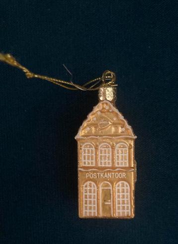 Postkantoor huisje kerstbal beschikbaar voor biedingen