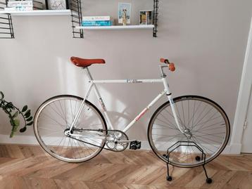 Vintage Retro Singlespeed Fixie Look Racefiets Refurbished  beschikbaar voor biedingen