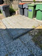 Grindtegels en stoeptegels Gratis, Ophalen, Gebruikt, 10 m² of meer, Beton