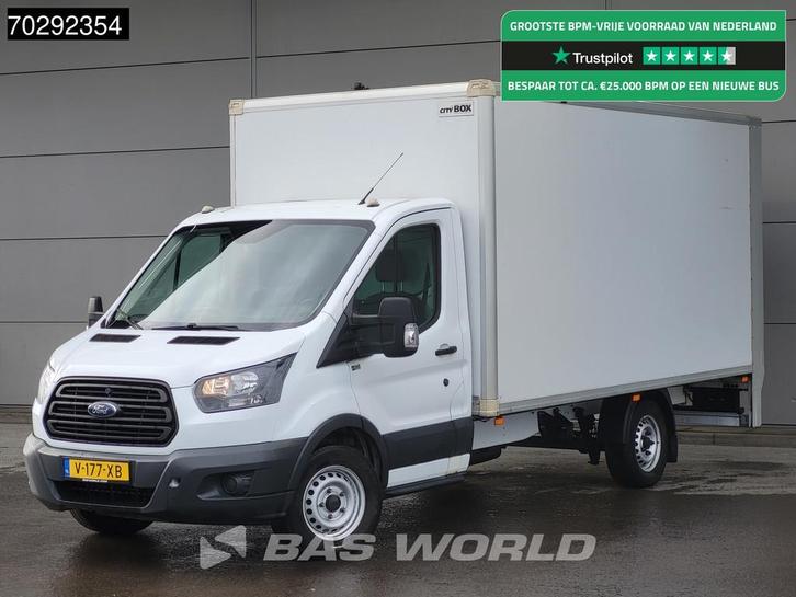 Ford Transit 130pk Laadklep Zijdeur Bakwagen Airco D'Holland, Auto's, Bestelauto's, Bedrijf, Te koop, Airconditioning, Centrale vergrendeling