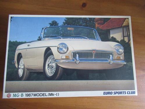 MG-B model 1967 Mk.I (Aoshima 1/24), Hobby en Vrije tijd, Modelbouw | Auto's en Voertuigen, Nieuw, Auto, Groter dan 1:32, Overige merken