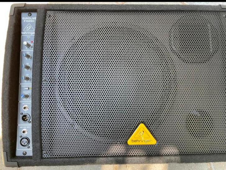 Behringer F1320D vloermonitor - nieuwstaat, Muziek en Instrumenten, Versterkers | Keyboard, Monitor en PA, Zo goed als nieuw, Ophalen