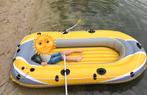 Bestway Opblaasbare rubberboot incl peddels en opblaaspomp, Gebruikt, Met peddels, Drie personen of meer, Overige typen