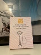Rozenkwarts gezichtsroller + gua sha, Sieraden, Tassen en Uiterlijk, Uiterlijk | Gezichtsverzorging, Verzenden, Nieuw, Verzorging