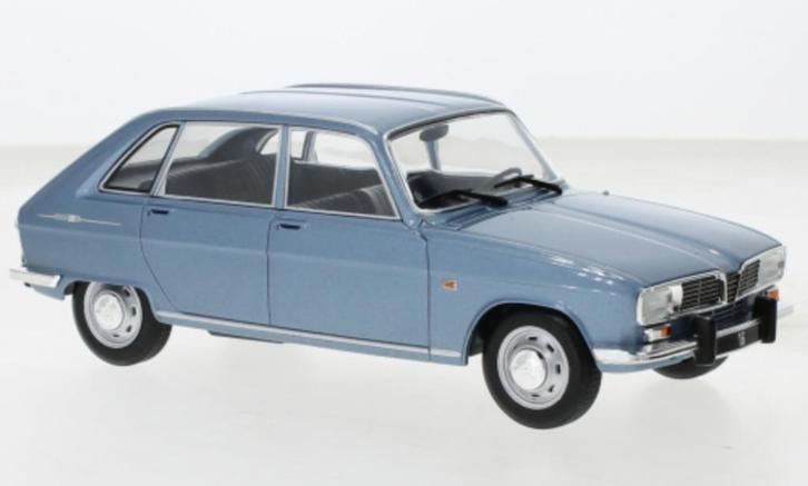 Renault 16 1965 Lichtblauw Metallic - Whitebox 1:24, Hobby en Vrije tijd, Modelauto's | 1:24, Nieuw, Auto, Overige merken, Ophalen of Verzenden