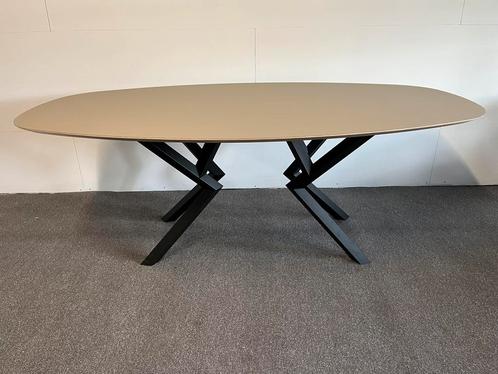 Ovale eettafel Fenix Castoro Ottowa 200x115, Huis en Inrichting, Tafels | Eettafels, Zo goed als nieuw, 100 tot 150 cm, 200 cm of meer