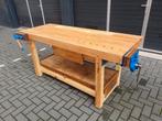 Timmerman werkbank, Doe-het-zelf en Verbouw, Ophalen, Zo goed als nieuw, 170 cm of meer, Bankschroef