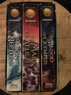 3 boeken van de serie The Heroes of Olympus - Rick Riordan, Ophalen of Verzenden, Gelezen