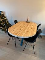 Jysk eetkamerstoelen zwart, Huis en Inrichting, Ophalen, Gebruikt, Zwart, Vier