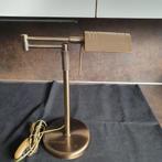 Bureaulamp - Notarislamp - Bankierslamp - Metaal - Dimbaar, Minder dan 50 cm, Gebruikt, Ophalen of Verzenden, Metaal