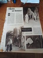 Artikel eilanden vol demonen Waddeneilanden rond Sinterklaas, Verzamelen, Tijdschriften, Kranten en Knipsels, Ophalen of Verzenden