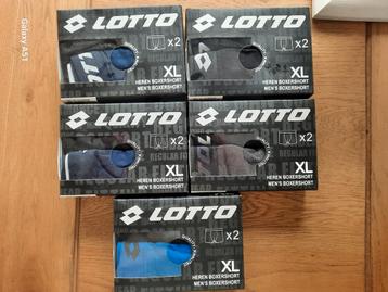 LOTTO 5 DOOSJES BOXERSHORTS MAAT XL NIEUW.ZIE BESCHRIJVING beschikbaar voor biedingen