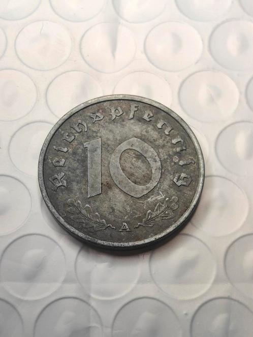10 Reichspfennig munt 1940 – Tweede Wereldoorlog (3), Postzegels en Munten, Munten | Europa | Niet-Euromunten, Losse munt, Duitsland