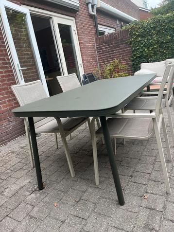Wakefield eettafel glas legergroen 180x90cm beschikbaar voor biedingen