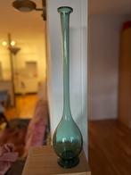 Vaas groen dun lang, Ophalen, Minder dan 50 cm, Groen, Glas