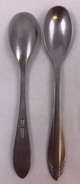 Gero Zilmeta 581 Visgraat 6 Theelepels 11cm Bestek 50s, Coolsingel 104, 3011 AG Rotterdam, Netherlands, Verzenden, Zo goed als nieuw